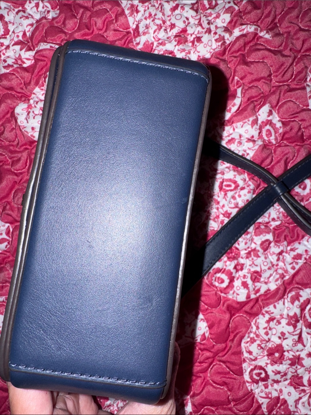 Tory Burch Black Mini Crossbody with Teal and Gray Sunburst - Picture 5 of 11